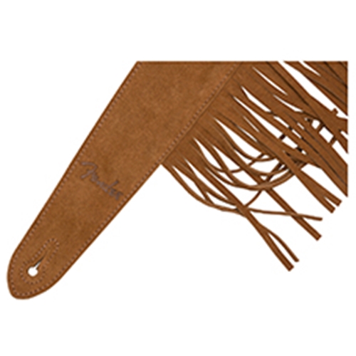 FENDER 0990644000 Fender Suede Fringe Strap Brown