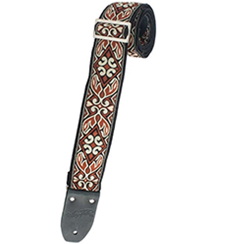 Henry Heller HJQ202 2"  Jacquard Design Guitar Strap