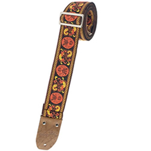 Henry Heller HJQ208 2"  Jacquard design guitar strap