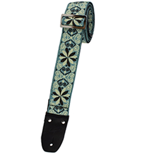 Henry Heller HJQ219 2"  Jacquard Design Guitar Strap