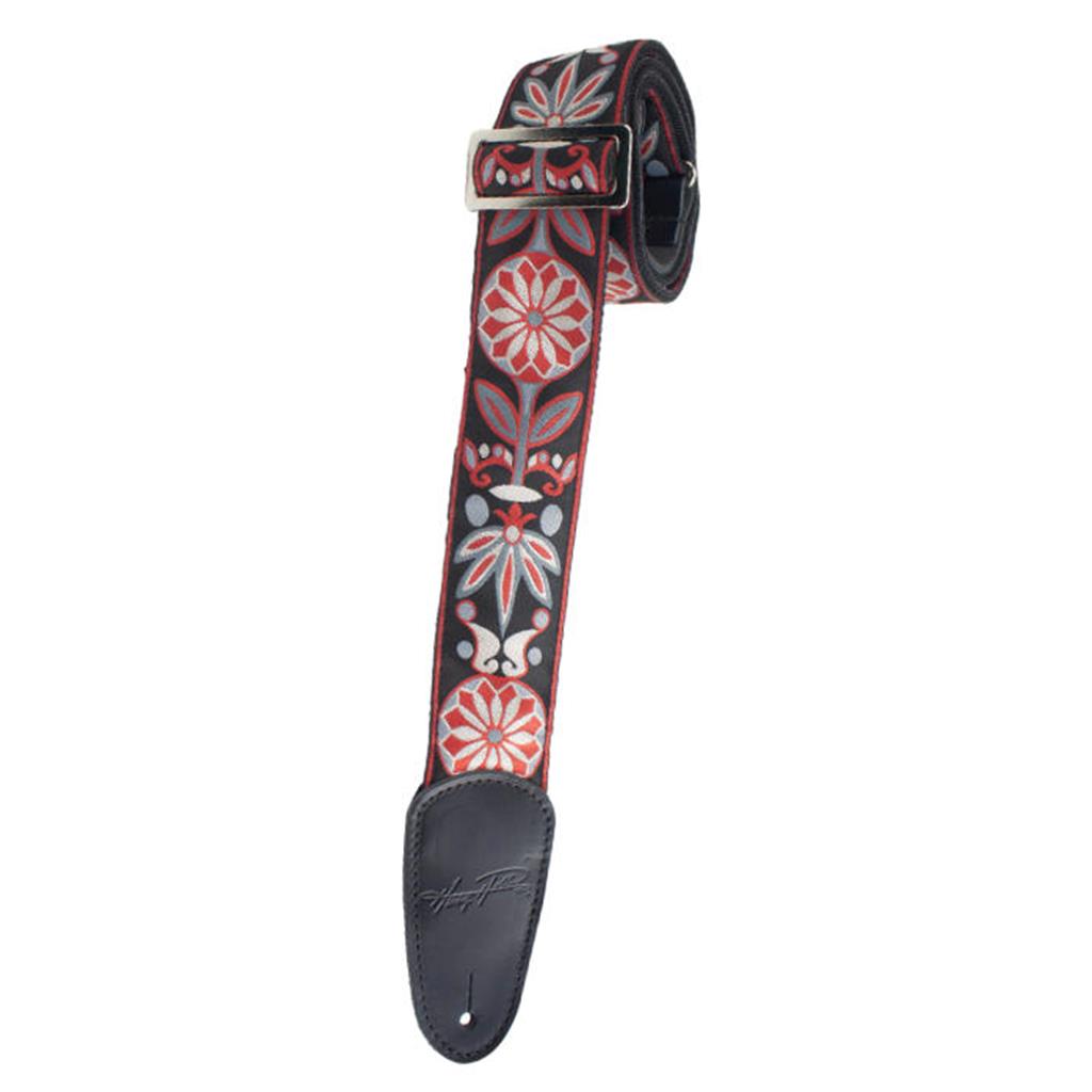 Henry Heller HJQ239 2"  Jacquard Design Guitar Strap