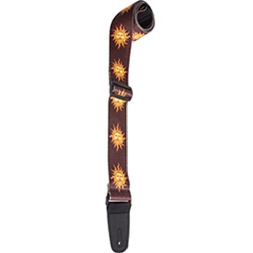 Henry Heller HSUB211 2" Sublimation Sun Design Polyester Guitar Strap