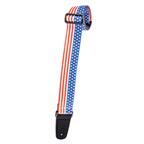 Henry Heller HSUB263 American Flag Guitar Strap