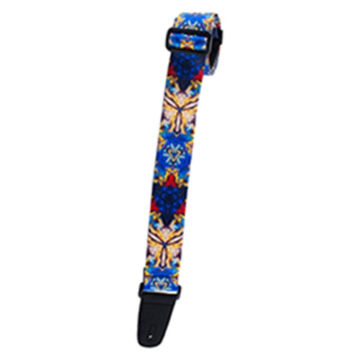 Henry Heller HSUB265 Nylon Series - Artist Sublimation Tie Dye  Guitar Strap