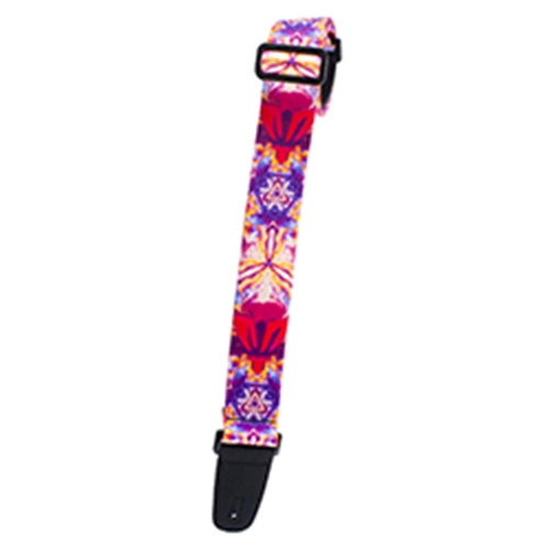 Henry Heller HSUB266 Nylon Series - Artist Sublimation Tie Dye  Guitar Strap