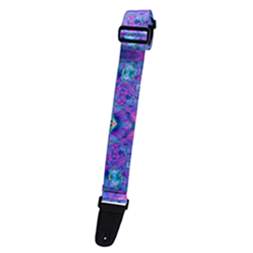 Henry Heller HSUB267 Nylon Series - Artist Sublimation Tie Dye  Guitar Strap