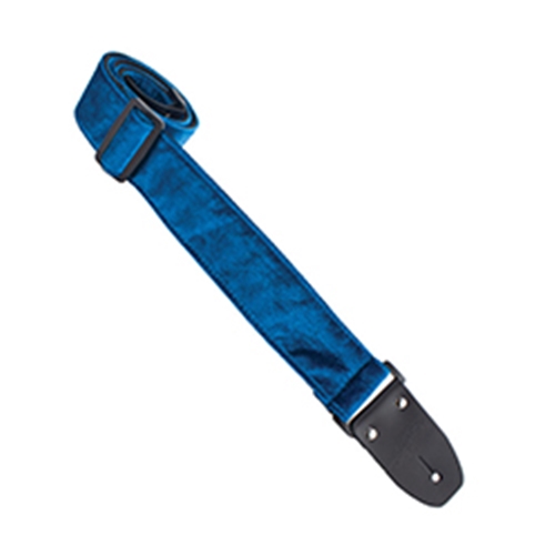 Henry Heller LIS020CV2BLU Lock-It Straps Series - Crushed Velvet Blue