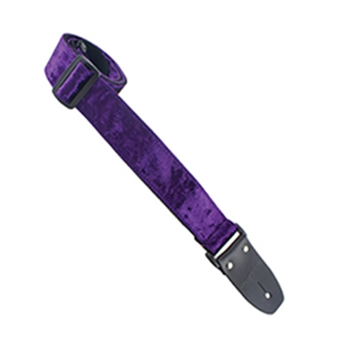 Henry Heller LIS021CV2PUR Lock-It Straps Series - Crushed Velvet Purple