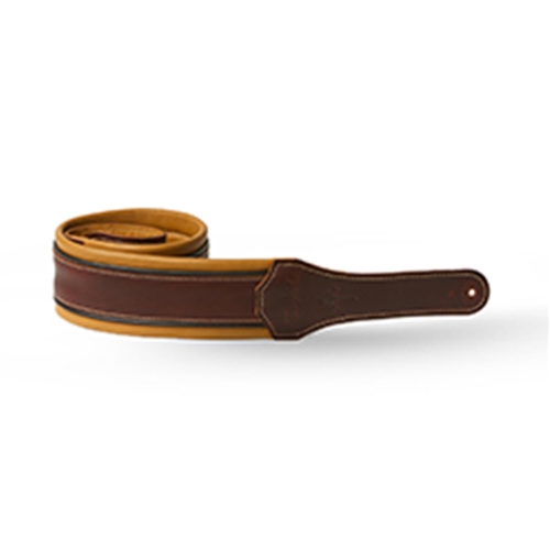 TAYLOR 930004 Taylor Ascension Strap 3in 900 Series Cordovan /  Black / Butterscotch Leather