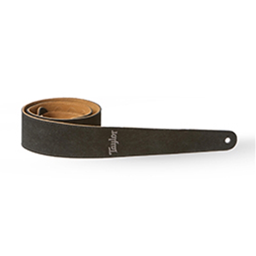 TAYLOR TS25006 Taylor Strap Black Embroidered Suede 2.5in