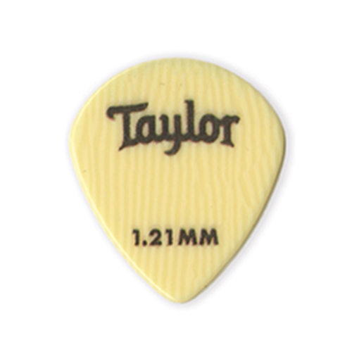 TAYLOR 70721 Taylor Premium Darktone Ivoroid 651 Picks 1.21mm 6-Pack