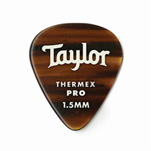 TAYLOR 80759 Taylor Premium Darktone 351 Thermex Pro Picks Tortoise Shell 1.50mm 6-Pack