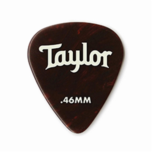 TAYLOR 80774 Taylor Celluloid 351 Picks Tortoise Shell 0.46mm  12-Pack