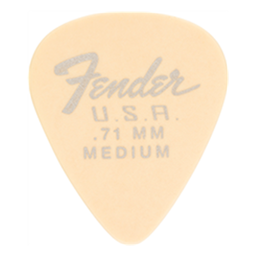 FENDER 1987351800 Rock on Pick Pack Yellow Medium .71mm