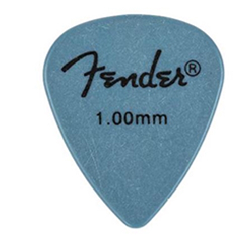 FENDER 2987351900 Rock on Pick Pack Blue Heavy 1mm