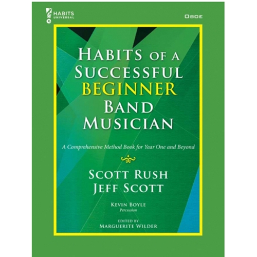 Habits of a Successful Beginner Band Musician - Oboe - Book