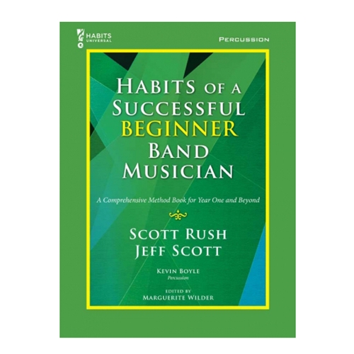 Habits of a Successful Beginner Band Musician - Percussion - Book