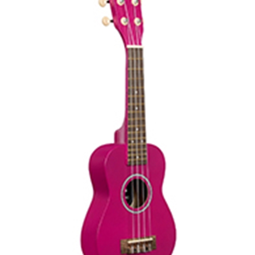 Kala Ukuleles UKDRAGONFRUIT Soprano Solid Ukadelic Ukulele