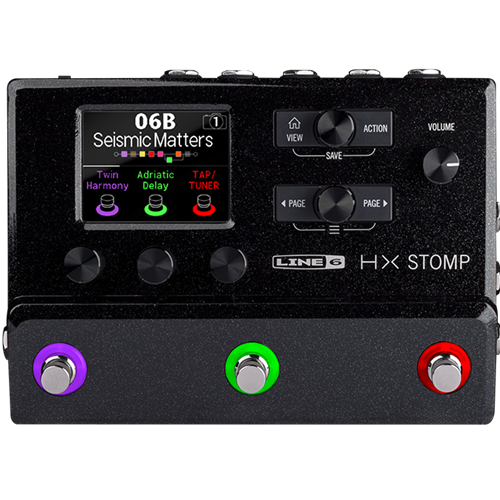 Line 6 HELIXSTOMP Helix Stomp Amp and FX Modeler Pedalboard