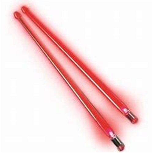 GROVER TROPHY FX12RD Drumsticks Light Up Red