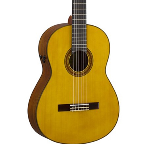 YAMAHA CGTA CG Transacoustic Nylon Classical Guitar