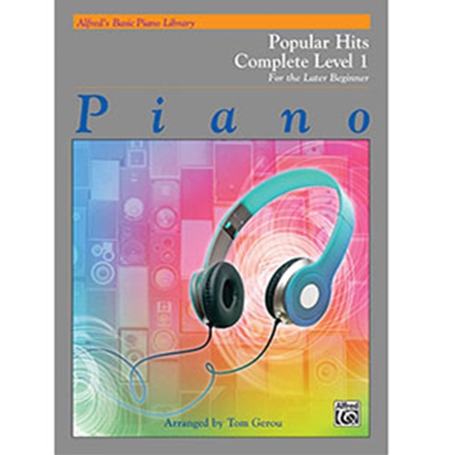 Alfred's Basic Piano Library Popular Hits Complete Level 1