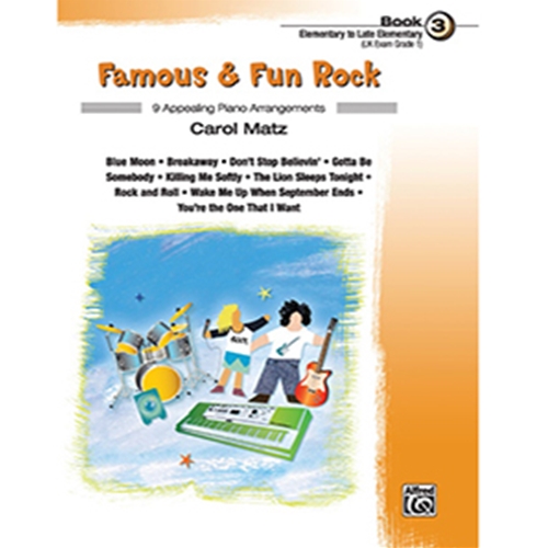 Alfred Famous and Fun Rock  Book 3