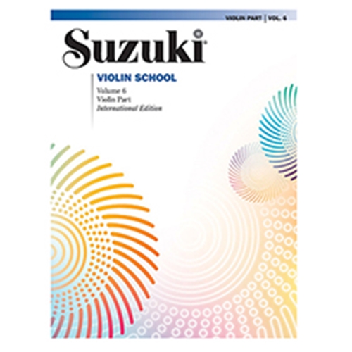 Suzuki Violin School - Violin Part - Volume 6 - Book Only