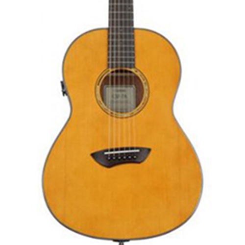 YAMAHA CSFTAVN CSF Transacoustic Parlor Acoustic Guitar