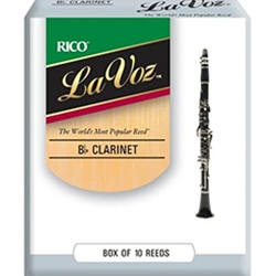 LAVOZ LCRMH Medium Hard Clarinet Reeds