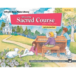 Alfred's Basic All-In-One Sacred Course Book 1
