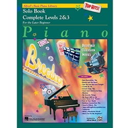 Alfred's Basic Piano Library Top Hits Solo Book Complete 2 & 3