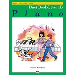Alfred's Basic Piano Library Duet Book 1B