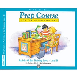 Alfred's Basic Piano Library Prep Course Activity Book B