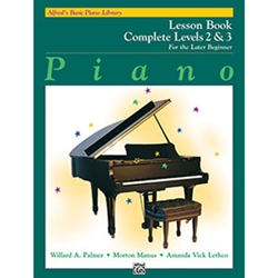 Alfred's Basic Piano Library Lesson Book Complete 2 & 3