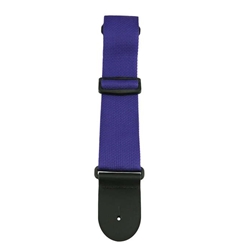 Henry Heller HPOLPUR 2" Poly Strap with Leather Ends Purple